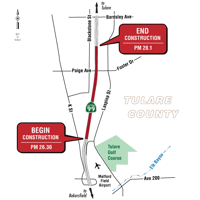 Graphic of project location map