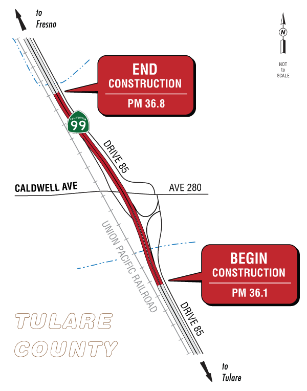 Graphic of project location map