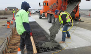 Early Construction of Barrier 